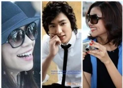 "Xoăn" Lee Min Ho bất ngờ chạm trán Hồ Ngọc Hà và Thanh Hằng