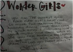 Jordin Sparks rất yêu Wonder Girls!