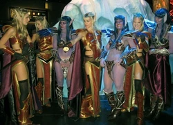 Cosplay ấn tượng về tộc Night Elf trong World of WarCraft