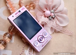 Cô nàng quyến rũ Sony Ericsson W705 Floral Pink