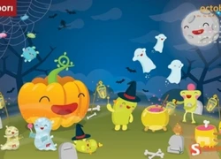 BST Wallpaper tháng 10 không khí Halloween