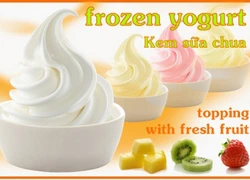 Thưởng thức kem sữa chua bổ dưỡng cùng iCream