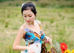 Diện váy maxi cho cô nàng thiếu cân đối