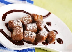 Gnocchi ngọt với sốt chocolate cực kì đặc biệt!