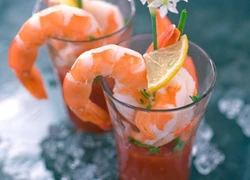 Cocktail tôm cho món ngon cuối tuần