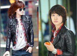 Mix theo phong cách tomboy của "mỹ nam" Park Shin Hye