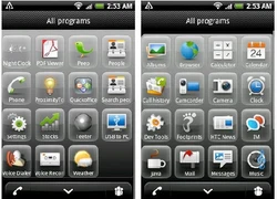 Giao diện HTC Espresso