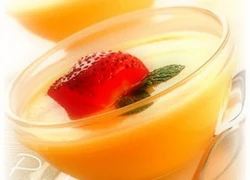 Pudding xoài mát lạnh