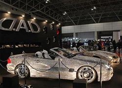 Mercedes gắn pha lê Swarovski