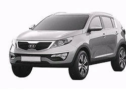 Hé lộ hình ảnh xe Kia Sportage thế hệ mới