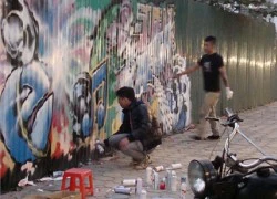 Giới trẻ "đốt cháy" đam mê với Graffiti