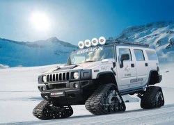 Hummer H2 Bomber với bộ bánh &#8230;.xích xe tăng