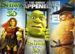 Shrek 4 chiêu đãi hàng loạt poster nhắng nhít