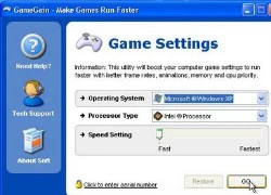 Chơi game mượt mà hơn trên Windows với GameGain