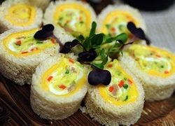 Món sushi lạ từ bánh mỳ