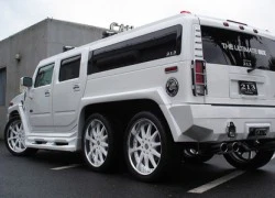 Hummer H2 độ lên 6 bánh ở Nhật Bản