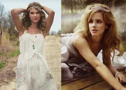 Emma Watson và Taylor Swift cùng thú nhận về "tật xấu" của mình!