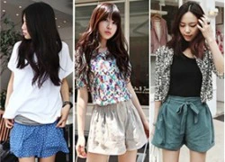 Teen Châu Á đang &#8220;mê mệt&#8221; quần short ống rộng