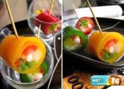 Một cách thể hiện món salad thật khác