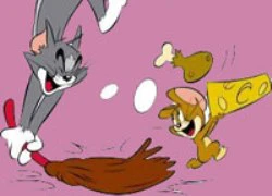 Video funny TOM & JERRY: Mèo hoang gây gổ