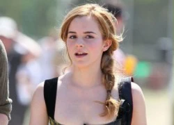 "Phù thủy nhỏ" Emma Watson khoe làn da trắng nõn nà