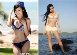 Elly Trần quá "hot" với bikini trên báo Hàn và Trung Quốc