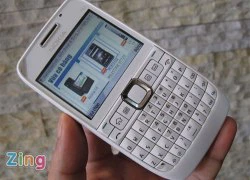 'Hàng độc' Nokia E63 màu trắng xuất hiện tại Việt Nam