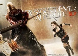 'Resident Evil: Afterlife' công bố poster khủng