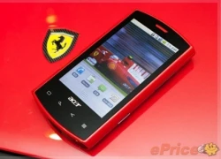 Đẹp rạng ngời di động xe đua Acer Liquid E Ferrari