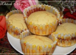 Bánh xốp nhân dâu - Strawberry muffin