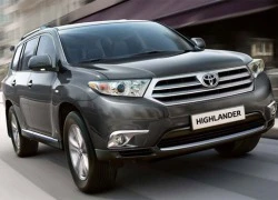 Toyota Highlander 2011 trình làng vào tháng 9