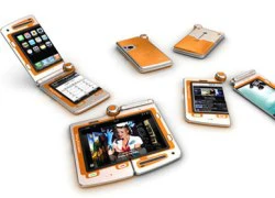 Ý tưởng điện thoại Sony Ericsson xoay, gập, tháo rời