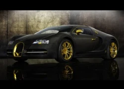 Mạ vàng, bọc sợi carbon cho Bugatti Veyron