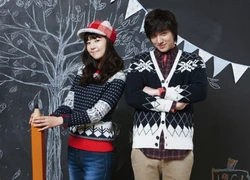 Lee Min Ho xì-tai bên "cô dâu nhỏ xinh" Han Ji Hye