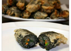 Giòn dai với kimbap miến trộn mới lạ