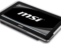 Hình ảnh chính thức máy tính bảng chạy Windows 7 của MSI