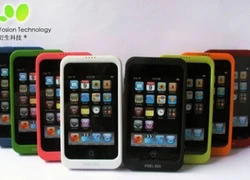 Phụ kiện sắc màu biến iPod Touch thành iPhone