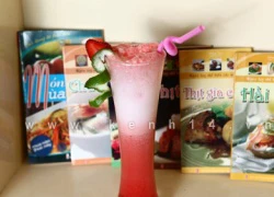 Ly mocktail màu hồng mang tên Porm porm