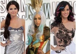 Sao Hollywood tưng bừng khoe dáng trên thảm đỏ MTV VMA 2010