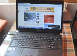 Laptop công nghệ xe đua của Toshiba về Việt Nam