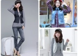 Gile denim - style áo không lo lỗi mốt