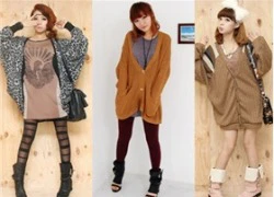 Lạ với cardigan big size