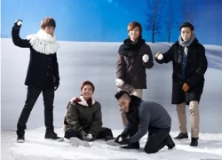 Big Bang, Bi (Rain), JYJ... cùng nhảy dây và ném tuyết!!