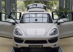 Khám phá nội thất Porsche Cayenne 2011 ở Sài Gòn