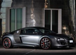 Mãn nhãn với Audi R8 V10 độ toàn đen