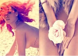 Fan bỏng mắt vì Rihanna trút bỏ hết quần áo trong album mới