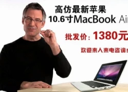 Trò hề Steve Jobs "nhái" tâng bốc Macbook Air đểu