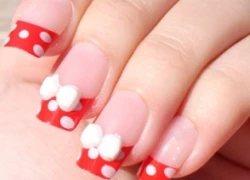 Thiết kế móng tay kiểu Polka chấm bi mới mẻ