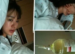 Yoon Eun Hye "hốc hác" trong bệnh viện!