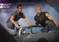 "Fast 'n Furious 5" tiết lộ ảnh hậu trường nóng bỏng